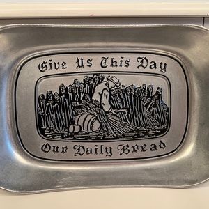 Wiltonarmetale “Give us the Day” serving tray - new in box!